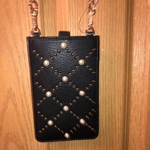 Kate Spade pearl iPhone sleeve crossbody